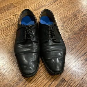 Cole Haan grand os men’s black dress shoe lace up size 12 Wide